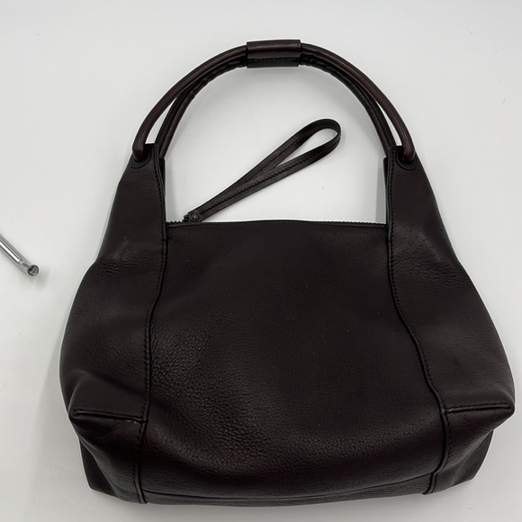 Authentic Gucci Brown Leather Shoulder Bag EUC - Picture 10 of 17